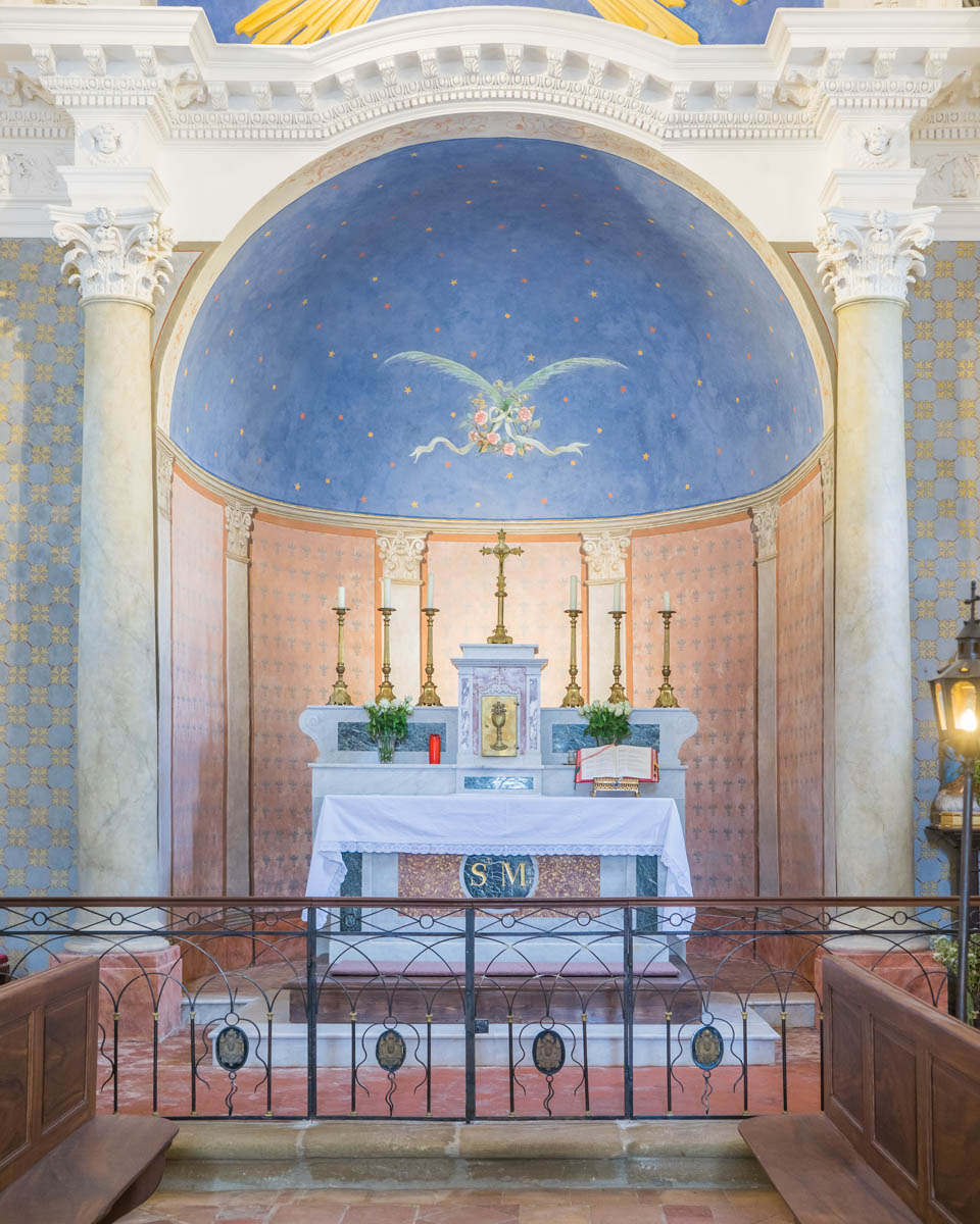 Chapelle Saint Michel Lambesc Patrimony references Mollinelli metalwork in Combas photo 3