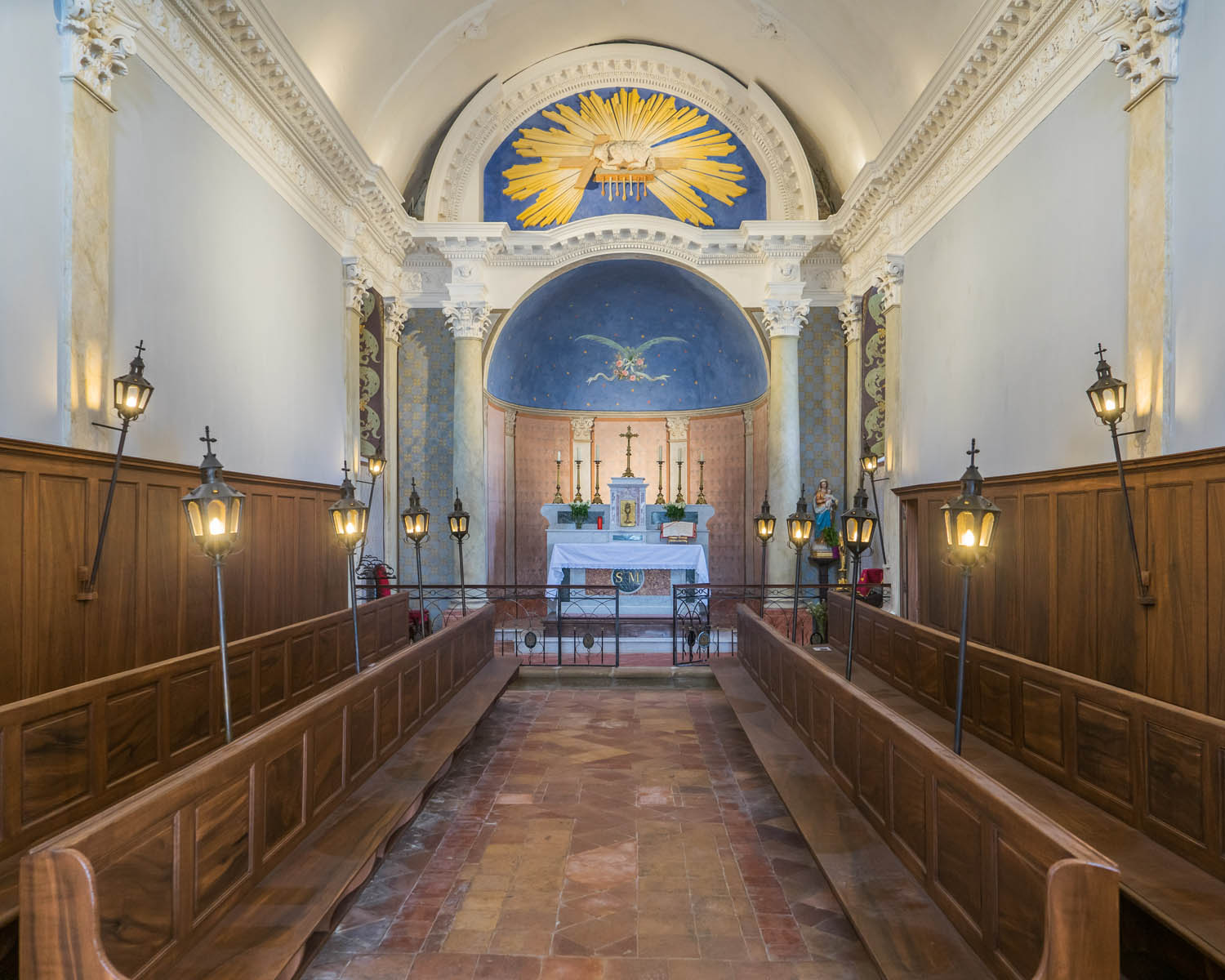 Chapelle Saint Michel Lambesc Patrimony references Mollinelli metalwork in Combas photo 8