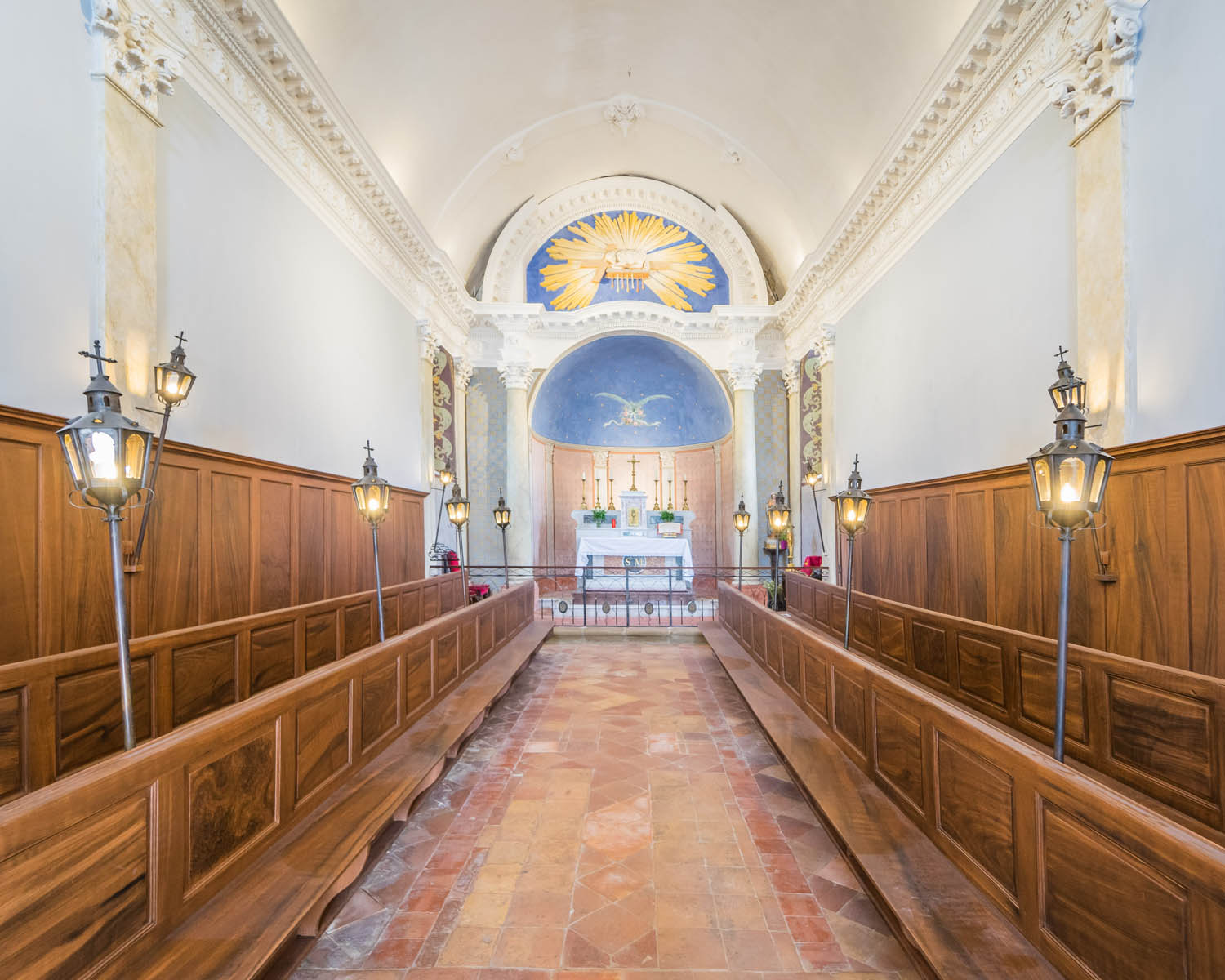 Chapelle Saint Michel Lambesc Patrimony references Mollinelli metalwork in Combas photo 14