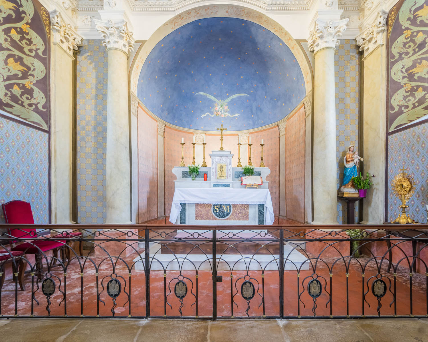 Chapelle Saint Michel Lambesc Patrimony references Mollinelli metalwork in Combas photo 16